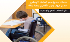 صندوق دعم التماسك الاجتماعي للأشخاص في وضعية إعاقة “تحسين ظروف تمدرس الأطفال في وضعية إعاقة”