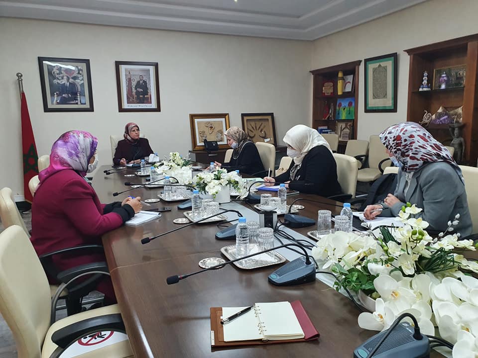 استقبال رئيسة منتدى الزهراء للمرأة المغربية