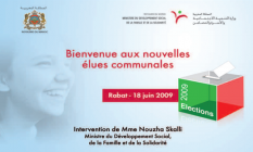Bienvenue aux nouvelles élues communales / date de parution : 2009 / version disponible : française