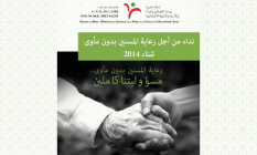 Rapport de l’Appel à la protection des personnes âgées sans abri/ Date de publication : mars 2014 / Langue disponible : Arabae