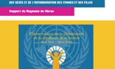 Les systèmes de protection sociale, l’accès aux services publics et les infrastructures durables au service de l’égalité des sexes et de l’autonomisation des femmes et des filles – Rapport du Royaume du Maroc – Mars 2O19