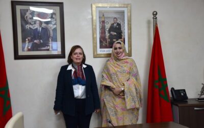 Mme la Ministre de la Solidarité, de l’Insertion Sociale et de la Famille reçoit son homologue de la république islamique de Mauritanie