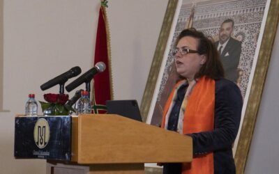 السيدة الوزيرة عواطف حيار  تشارك في أشغال اللقاء التقييمي لمقتضيات البروتوكول الترابي للتكفل بالنساء ضحايا العنف