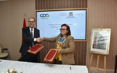 توقيع اتفاقية إطار للشراكة  بين وزارة التضامن والإدماج الاجتماعي والأسرة وصندوق الإيداع والتدبير