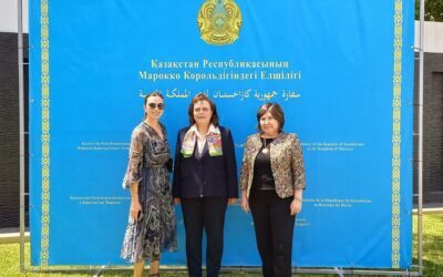 السيدة الوزيرة عواطف حيار تشارك في حفل افتتاح المقر الجديد لسفارة جمهورية كازاخستان