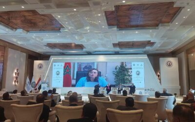 السيدة الوزيرة عواطف حيار تشارك في فعاليات الاجتماع الإقليمي الأول لبنوك ومؤسسات التنمية الاجتماعية “