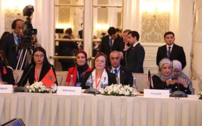 Madame la Ministre Aouatif Hayar  participe à la conférence internationale sur “l’avancement des droits et l’autonomisation des femmes” en Azerbaïdjan