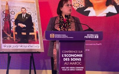 السيدة الوزيرة عواطف حيار تشارك في فعاليات المؤتمر الوطني حول اقتصاد الرعاية في المغرب