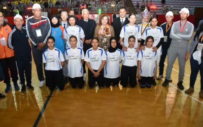 السيدة الوزيرة عواطف حيار تترأس حفل افتتاح البطولة 47 لألعاب المؤسسات والمراكز الاجتماعية