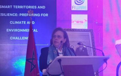 Madame la Ministre Aawatif Hayar préside les activités de la deuxième édition du Forum international de la ville intelligente à Berkane.